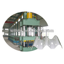 corrugated guardrail roll forming machine